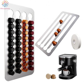 ขาตั้งแคปซูลกาแฟ สเตนเลส สําหรับ Nespresso Pods 16 x8 6 40 แคปซูล