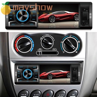 Mayshow เครื่องเล่น MP5 FM USB AUX HD หน้าจอสัมผัส พร้อมแดชบอร์ดในตัว สําหรับรถยนต์