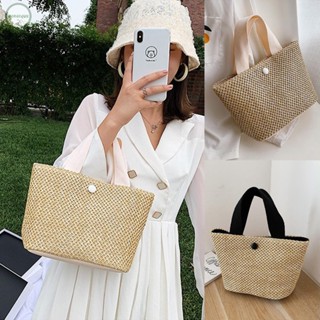 GORGEOUS~Bag Tote Beach Womens 13cm 19cm 24cm 29cm Basket Bag Beige Black Fashion