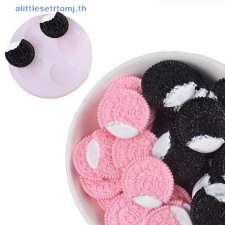 Alittlese แม่พิมพ์ซิลิโคน รูป OREO สําหรับทําคุกกี้ ช็อคโกแลต ฟองดองท์ เบเกอรี่ DIY