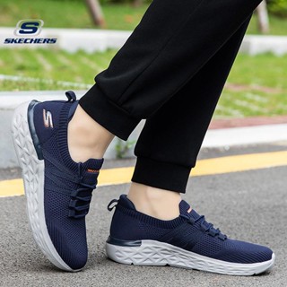 Skechers_ รองเท้าวิ่งลําลอง ผ้าตาข่าย ระบายอากาศ คุณภาพสูง สําหรับผู้ชาย และผู้หญิง