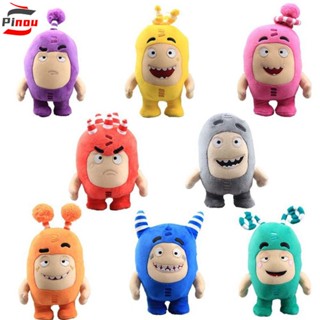 Pinou ของเล่นตุ๊กตาฟิวส์ การ์ตูนอนิเมะ Oddbods Pogo ขนนิ่ม สําหรับตกแต่งบ้าน