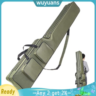 Wuyuans กระเป๋าจัดเก็บคันเบ็ดตกปลา แบบพกพา 130 ซม. 4.27 ฟุต