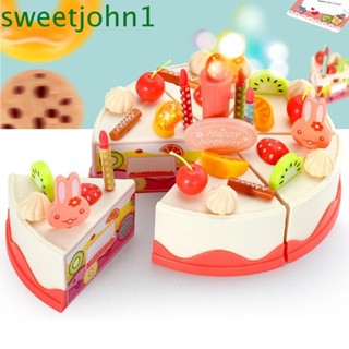 Sweetjohn โมเดลอาหารจําลอง แบบเรืองแสง ของเล่นเสริมการเรียนรู้เด็ก