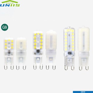 Uniis หลอดไฟ G9 G4 สปอตไลท์ สีวอร์มไวท์ ฮาโลเจน