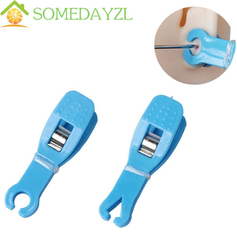 Somedayzl ที่หนีบเจาะสะดือ อะคริลิค สําหรับเจาะสตั๊ด จมูก เครื่องมือเจาะ เข็ม แหนบ ปิดแหวน เข็ม ท่อ