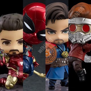 Nendoroid Avengers: Endgame SpiderMan 1037 MK85 Iron Man 1230DX โมเดลตุ๊กตาฟิกเกอร์ Justice League superman Star Lord Doctor Strange1120-DX 1426 643