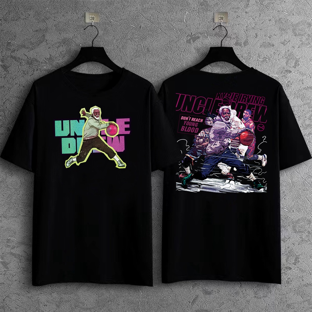 Kyrie Irving Uncle Drew Men's T-shirt Basketball NBA Star Trend Print Streetwear t shirt