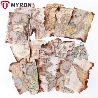 Myron กระดาษคราฟท์ สไตล์เรโทร สําหรับตกแต่ง DIY