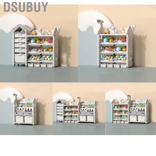 Dsubuy Kids Toy Storage Organizer Large  Multilayer Bins Sorting Plastic Box
