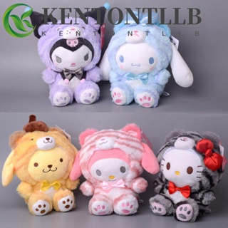 Kentontllb ตุ๊กตานุ่ม รูปการ์ตูนสัตว์น่ารัก My Melody Cinnamoroll ของเล่นสําหรับเด็ก