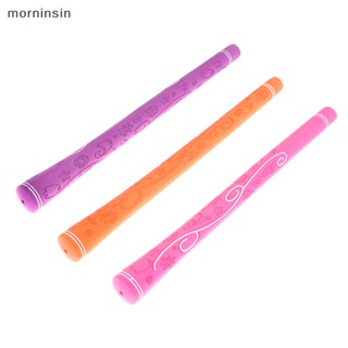 Morn ด้ามจับไม้กอล์ฟ แบบยาง กันลื่น สีพื้น 1 ชิ้น EN