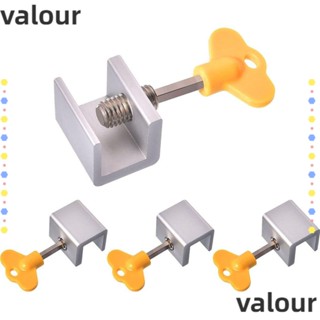 อุปกรณ์ล็อคหน้าต่างบานเลื่อน อลูมิเนียมอัลลอยด์ พร้อมกุญแจ ป้องกันเด็ก