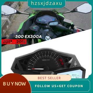 【hzsxjdzaxu】มาตรวัดความเร็วรอบเครื่องยนต์ สําหรับรถจักรยานยนต์ KAWASAKI NINJA 300 EX300A 2013-2015