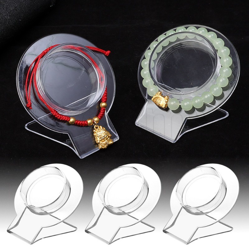 1 ชิ้น อะคริลิค สร้อยข้อมือ แสดง ที่วางคอ / ใส เครื่องประดับ สร้อยข้อมือ ที่ใส่ / สไตล์มินิมอล INS กําไลข้อมือ ออแกไนเซอร์ ชั้นวาง / ตู้โชว์ ตกแต่งโต๊ะ เครื่องมือการใช้งานจริง