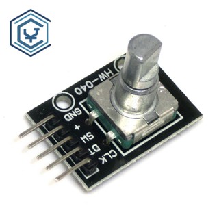  Tzt โมดูลบอร์ดสวิตช์เซนเซอร์เอ็นโค้ดเดอร์ หมุนได้ 360 องศา Arduino 040 pin