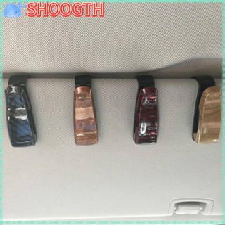 Shoogth ที่บังแดดรถยนต์ แบบไม้ อเนกประสงค์