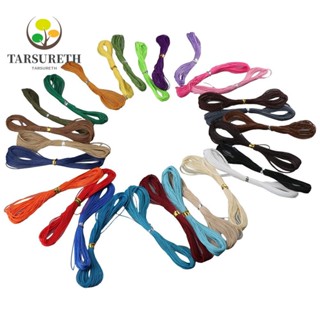 Tarsureth สายเชือกโพลีเอสเตอร์ 262 หลา 28 สี 1 มม. 28 ชิ้น