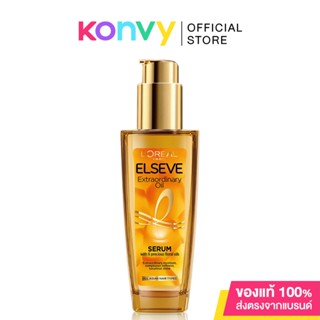 LOreal Paris Elseve Extraordinary Oil For All Hair Types 100ml ลอรีอัล ปารีส เอลแซฟ เอ็กซ์ตรอว์ดินารี่ ออยล์ สำหรับทุกสภาพผม.