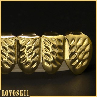 [Lovoski1] ฝาครอบกระจังหน้า ชุบทอง สไตล์ฮิปฮอป