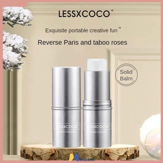 Lessxcoco Solid Balm บาล์มน้ำหอมติดทนนาน และน้ำหอมระงับเหงื่อแบบพกพาสำหรับผู้หญิง โมลิซา