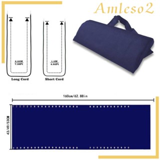 [Amleso2] ผ้าใบเก้าอี้ชายหาด แบบเปลี่ยน พร้อมเชือก สําหรับสระว่ายน้ํา กลางแจ้ง