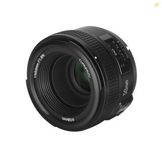 Banana_pie YONGNUO Yn50 มม. F1.8 AF เลนส์ 1:1.8 รูรับแสงขนาดใหญ่ โฟกัสอัตโนมัติ แมนนวล สําหรับกล้อง DSLR