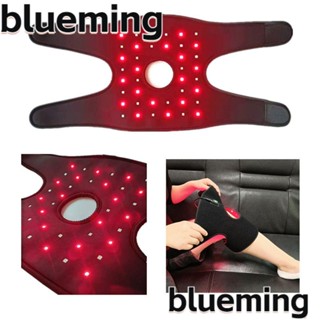 Blueming2 สนับเข่า บําบัดสุขภาพ มีไฟ LED สีดํา แสงสีแดง