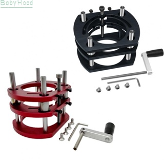 【Big Discounts】Router Lift Base Metal Router Lifting System Table Saw Insert Plate 4 Jaw Clamp#BBHOOD