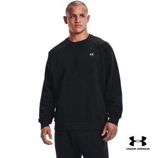 Under Armour UA  Mens Rival Fleece Crew อันเดอร์ อาเมอร์ เสื้อออกกำลังกาย สำหรับผู้ชาย