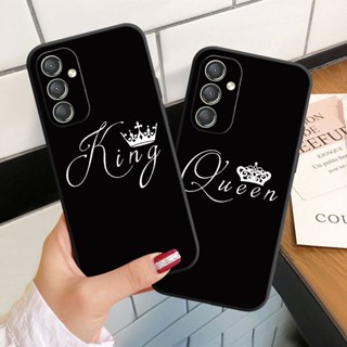 เคสโทรศัพท์มือถือ ซิลิโคนนิ่ม ลาย King สําหรับ Samsung Galaxy A24 A34 A54