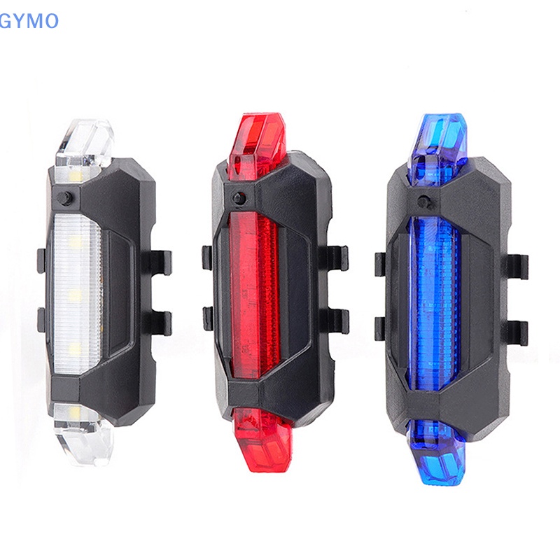 ไฟท้ายจักรยาน LED กันน้ํา ชาร์จ USB เพื่อความปลอดภัย HDY
