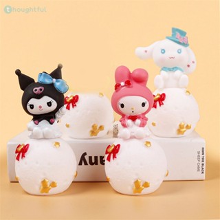 Sanrio Hello Kitty Kuromi Cinnamoroll Night Light Glow ของเล่นเด็กโคมไฟข้างเตียง Fantastic Enchanting น่ารักตัวการ์ตูนไฟกลางคืน Whimsical TH