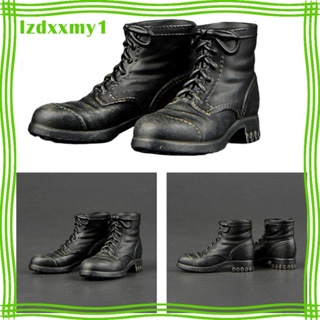 [ 1/6 Combt Shoes Germn Soldier Hmde โมเดลฟิกเกอร์ 12 นิ้ว ของเล่นสําหรับเด็ก