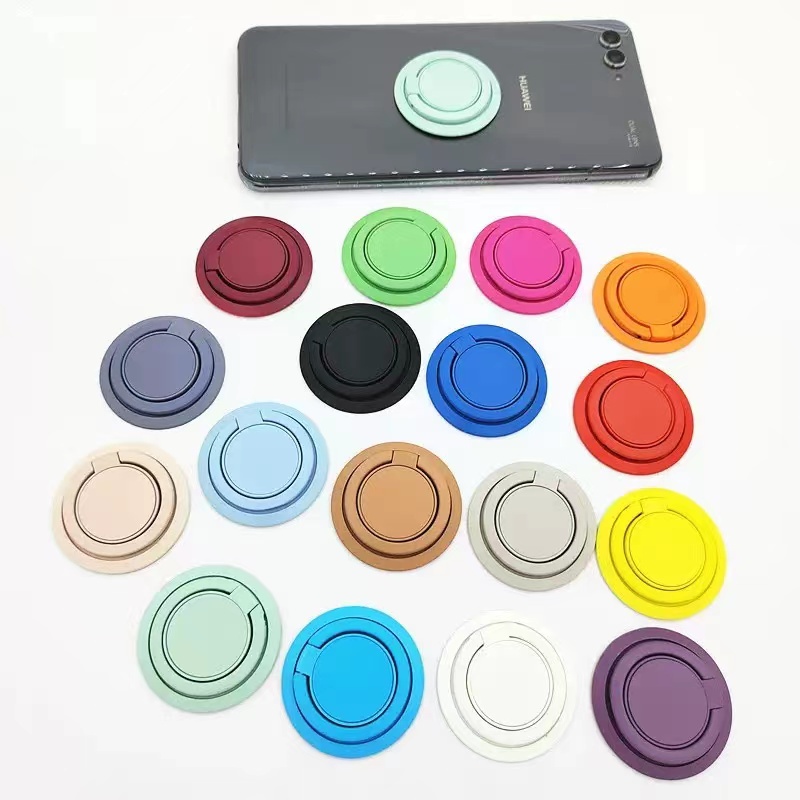 ที่วางโทรศัพท์มือถืออเนกประสงค์ Anti-Falling Finger Ring Holder Stand Metal Magnetic Car Ring Bracket