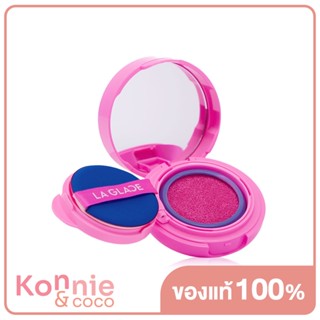 LA GLACE Baebie Vibes Cushion Blush Baebie In Love 8g บลัชออนคุชชั่นเฉดสีชมพูม่วง.