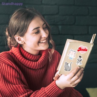 Standhappy ใหม่ สติกเกอร์ ลาย Doodle สไตล์วินเทจ DIY สําหรับติดตกแต่งตู้เย็น แล็ปท็อป โน้ตบุ๊ก กระเป๋าเดินทาง