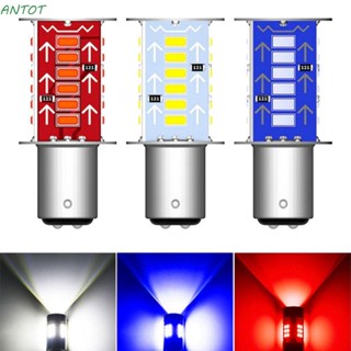 Antot หลอดไฟเบรก 4010 Led 1157 4014 30SMD ทนทาน สําหรับรถจักรยานยนต์ 4 ชิ้น