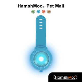 Hamshmoc ปลอกคอไฟ Led ชาร์จ USB กันน้ํา ป้องกันการสูญหาย สําหรับสัตว์เลี้ยง สุนัขเดินกลางคืน