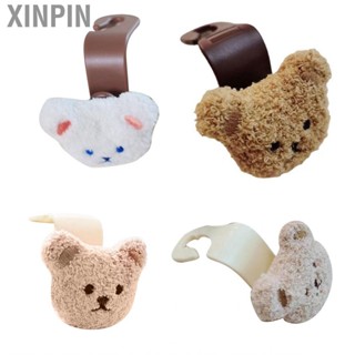 Xinpin Car Purse Hook  Easy Mounting Cute Headrest Little Bear Style for Water Bottles