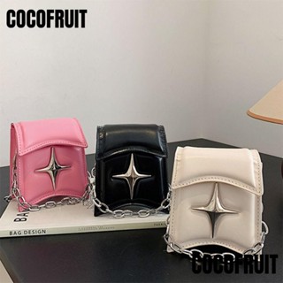 Cocofruit กระเป๋าสะพายข้าง หนัง PU แบบนิ่ม สําหรับผู้หญิง
