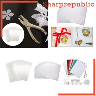 [Sharprepublic] แผ่นหดความร้อน DIY สําหรับทําการ์ด