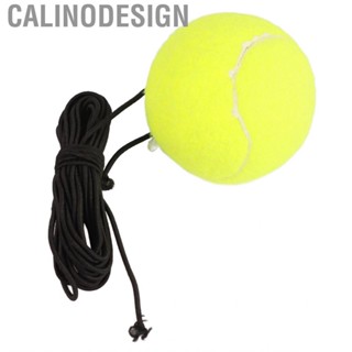 Calinodesign Tennis Training Ball With Elastic String Single Practice Rope Supply