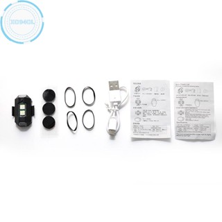 Xo94ol ไฟท้ายรถจักรยาน LED 4/7 สี กันชน USB TH