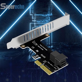 [superecho.th] อะแดปเตอร์แปลงฮาร์ดดิสก์ PCI E เป็น SFF-8643 PCI-EX4 X8 X16