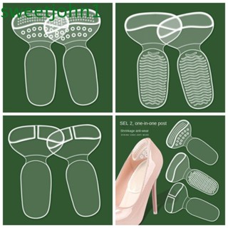 Sweetjohn แผ่นใส ป้องกันส้นเท้าเสียดทาน ดูแลเท้า สําหรับผู้หญิง