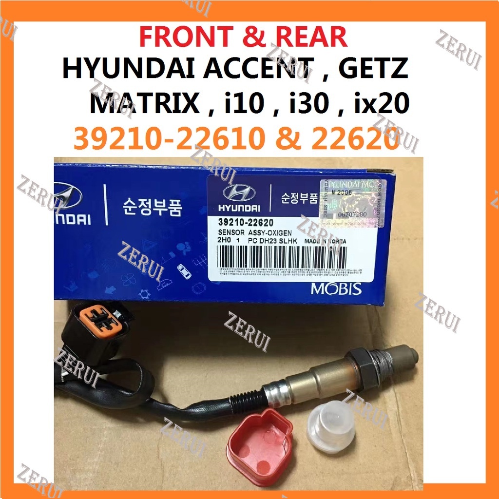 Zr For O2 SENSOR FRONT & REAR # HYUNDAI ACCENT , GETZ , MATRIX , i10 , i30 , ix20 # OXYGEN O2 EXHAUS
