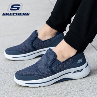 Skechers_ GOWALK ArchFit รองเท้ากีฬา รองเท้าวิ่งลําลอง ระบายอากาศ สําหรับผู้ชาย