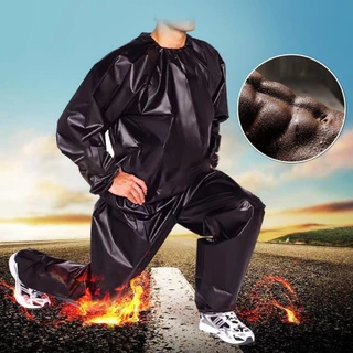 ME ชุดออกกําลังกายยิม, Heavy Duty S-4XL ชุดเหงื่อซาวน่า, Hoodies ฟิตเนส Anti-Rip ลดน้ําหนัก Calorie Burner ชุดเหงื่อซาวน่าฟิตเนสยิม
