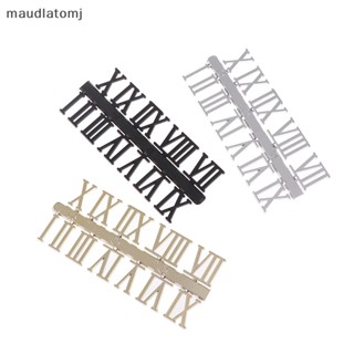 Maud อะไหล่ซ่อมนาฬิกาดิจิทัล ตัวเลขโรมัน DIY 1 ชุด EN